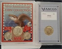Kennedy Half Dollar & Eagle coin collection