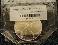 American Eagle silver dollar