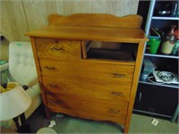 Oak Wooden Dresser - 40 x 18 x 42