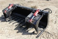 Skid Steer 7ft Double Grapple, New