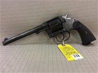 Colt New Service 44-40 Revolver, 7 ½" Brl,