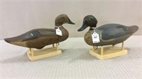 Pair of Green Wing Teals-Captain Harry