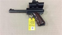 Ruger Mark II Target Pistol w/ Scope Cal 22LR,
