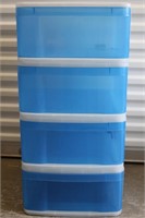 Plastics Containers with Drawers