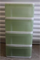 Plastics Containers with Drawers