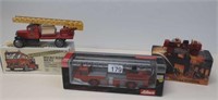 Boxed Shuco metal fire engine with