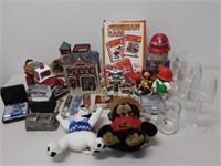 Assorted Fire collectibles includes