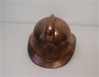 Russian copper fireman's helmet