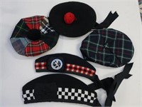 Five Scottish hats includes Police