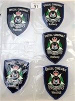 Western Australia government patches (18) 10.5cm