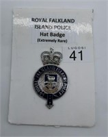 Royal Falkland Island Police hat badge