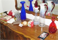 Contents Of Chest Top Decanters