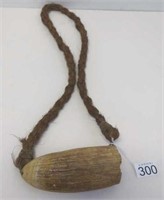Fijian Tabua with flax rope sperm whale tooth