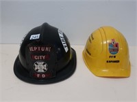 One American black fire helmet Neptune City