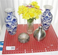 Grouping of Vases