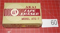 Vintage Tape Eraser AKAI Model ATE-7