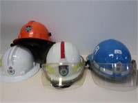 Orange Aviation Rescue Fire fighting helmet