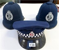 Three New Zealand Police hats