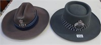 Two Queensland Police Akubras
