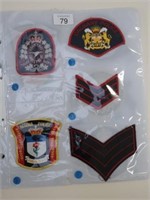 Folder Canadian Police patches (34) 12cm