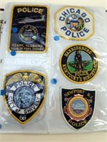 USA Police patches (110pcs) 13cm