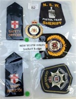NSW Sheriff patches (16) 13.5cm