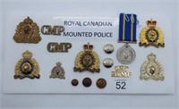 Royal Canadian Mounted Police badges