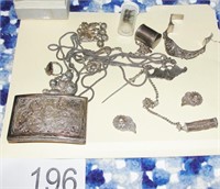 Grouping oif Sterling Silver ansd Other Items
