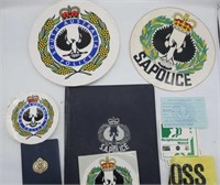 South Australian police Memorabilia