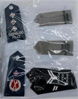 Queensland Police collection epaulettes