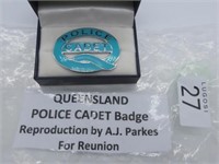 Queensland Police cadet badge