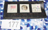 Silver Collectible Dated Stamp Coin Sterling