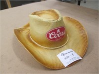 New Coors Banquet Summer Hat