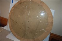 Clear Glass Round Table Top