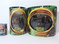 3 figurines le Seigneur des Anneaux : Saruman +