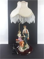 Lampe avec statuettes, The Natelia Collection 2001