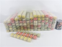 81 + boîtes de 6 bougies - 81 packs of 6 candles