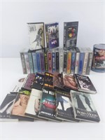 34 cassettes audio