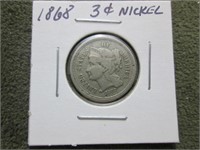 1868 3c Nickel
