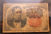 1874 10C Fractional Currency
