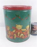 Boîte en métal oursons - Teddy bear tin box