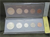 1963 & 64 Denver Mint Set