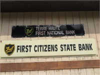 (2) SIGNS, "TERRE HAUTE FIRST", 10' X 20", &