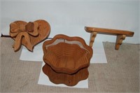Expanding Wooden Bowl and Solid Wood Items