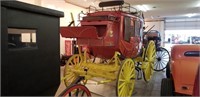 STAGECOACH, REPRODUCTION OF WELLS FARGO, BUILT IN