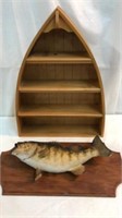 Boat Shelf & Mounted Fish Q