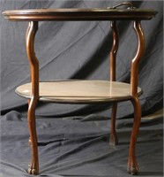 ANTIQUE FRENCH INLAID TRAY TABLE