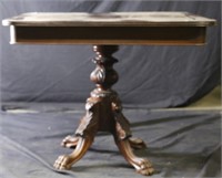 GEORGIAN MAHOGANY PEDESTAL TABLE