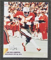 Autographed Archie Griffin Poster Ohio State