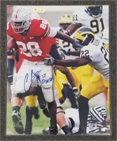 Autographed Chris Wells 28 Ohio State Running Back
